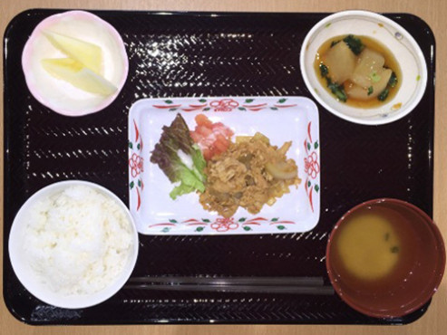 ある日の昼食