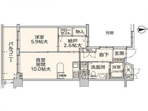 一般居室間取例