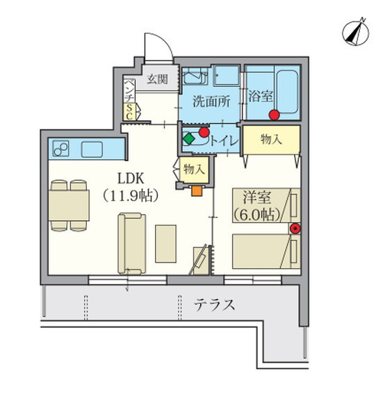 居室間取りB