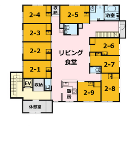 施設平面図2F